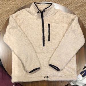 Beige PINK Victoria’s Secret half zip
